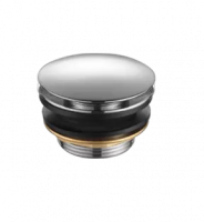 Выпуск для ванны автомат хром Frap F63  размер 1 1/2", 10-25 мм  (1/50шт.)