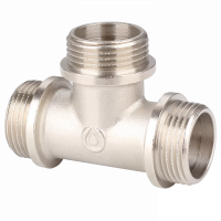 Тройник НР-НР-НР, никелированный Gappo G2211.05  размер 3/4"  (5/50шт.)