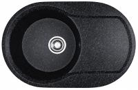 Мойка гранитная 510х780мм (чёрный краб) GANZER
