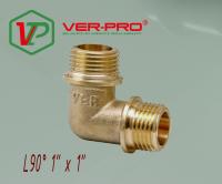 Уголок латун 1" ш. х  1" ш.  ViEiR (50/5шт)