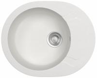 Мойка гранитная 470х580мм (белый) GANZER